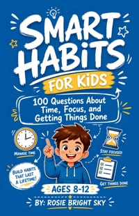 Smart Habits for Kids: 100 Questions About Time, Focus, and Getting Things Done cover