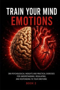 Train Your Mind - Emotions: 390 Psychological Insights and Practical Exercises for Understanding, Regulating, and Responding to Your Emotions cover