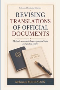 Revising Translations of Official Documents: Professional Method, Quality Control, and Risk Management cover