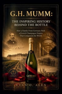 G.H. Mumm: INSPIRING HISTORY BEHIND THE BOTTLE: How a Family From Germany Built a French Champagne Empire That Conquered the World cover
