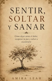 Sentir, Soltar y Sanar: Cómo dejar atrás el dolor, recuperar tu paz y volver a encontrarte cover