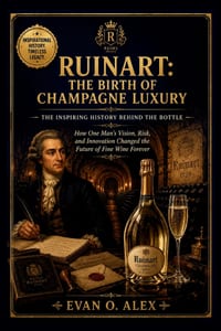 Ruinart: BIRTH OF CHAMPAGNE LUXURY INSPIRING HISTORY BEHIND THE BOTTLE: How One Man's Vision, Risk, and Innovation Changed the Future of Fine Wine For cover