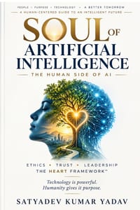 Soul of Artificial Intelligence: The Human Side of Artificial Intelligence: Ethics, Trust, Leadership, and the HEART Framework cover