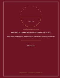 The Effects of British Decolonization on India: Postcolonialism and the Modern Indian Feminist Movement in Literature cover