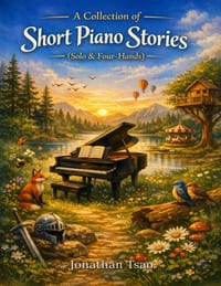 A Collection of Short Piano Stories: Solo & Four-Hands Piano Pieces cover
