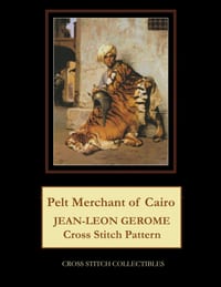 Pelt Merchant of Cairo: Jean-Leon Gerome Cross Stitch Pattern cover