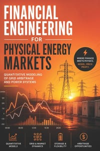 Financial Engineering for Physical Energy Markets: Quantitative Modeling of Grid Arbitrage and Power Systems cover