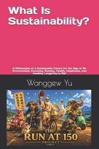 What Is Sustainability?: A Philosophy of a Sustainable Future for the Age of AI: Environment, Economy, Society, Health, Happiness, and Healthy Longevi cover