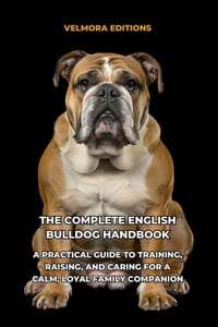 The Complete English Bulldog Handbook: A Practical Guide to Training, Raising, and Caring for a Calm, Loyal Family Companion cover