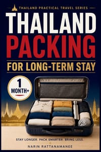 Thailand Packing for Long-Term Stay: A Practical Guide to Packing Smart for One Month or More in Thailand Without Overpacking cover