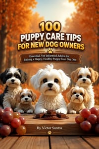 100 Puppy Care Tips for New Dog Owners: Essential, Vet-Informed Advice for Raising a Happy, Healthy Puppy from Day One cover