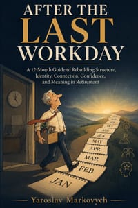After the Last Workday: A 12-Month Guide to Rebuilding Structure, Identity, Connection, Confidence, and Meaning in Retirement cover