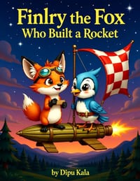 Finley the Fox Who Built a Rocket: A Fun STEM Adventure About Big Dreams, Persistence, and Thinking Outside the Box cover