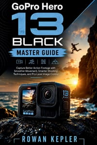 GoPro Hero 13 Black Master Guide: Capture Better Action Footage with Smoother Movement, Smarter Shooting Techniques, and Pro-Level Image Control cover
