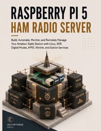 Raspberry Pi 5 Ham Radio Server: Build, Automate, Monitor, and Remotely Manage Your Amateur Radio Station with Linux, SDR, Digital Modes, APRS, Winlin cover