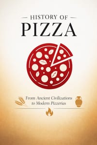 History Of Pizza: From Ancient Civilizations to Modern Pizzerias cover