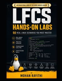 LFCS Hands-On Labs: 50 Real Linux Scenarios You Must Master cover