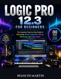 LogicPro12.3 forBeginners cover