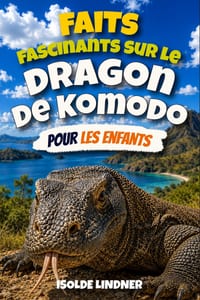 Faits fascinants sur le dragon de Komodo pour les enfants intelligents: Découvrez les plus grands lézards du monde et leurs incroyables compétences de cover