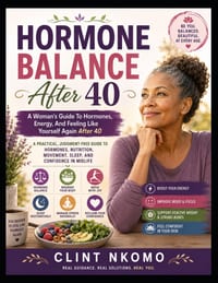 Hormone Balance After 40: A Woman's Guide To Hormones, Energy, And Feeling Like Yourself Again After 40 cover