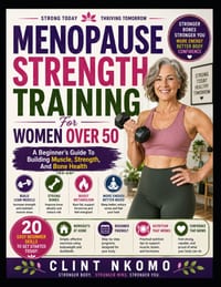 Menopause Strength Training For Women Over 50: A Beginner's Guide To Building Muscle, Strength, And Bone Health cover