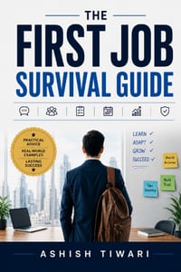 The First Job Survival Guide: Essential Workplace Skills for Young Adults: How to Communicate, Work With Your Manager, Avoid Common Mistakes, and Succ cover