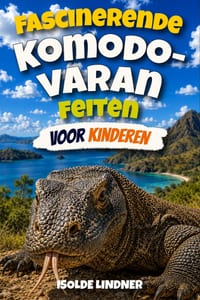 Fascinerende Komodovaran-feiten voor slimme kinderen: Ontdek de grootste hagedissen ter wereld en hun ongelooflijke eilandoverlevingsvaardigheden cover