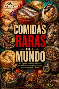 Las Comidas Más Raras del Mundo: Un viaje por las comidas más raras, extremas, asquerosas y sorprendentes del planeta cover