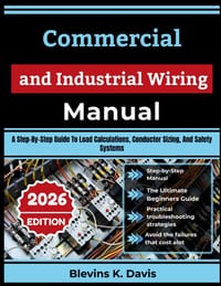 Commercial and Industrial Wiring Manual: A Step-By-Step Guide To Load Calculations, Conductor Sizing, And Safety Systems cover