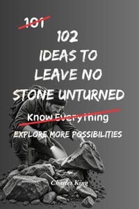 102 Ideas To Leave No Stone Unturned: No Stone Left Unturned. Practical Ideas To Explore Every Option, Find Better Answers, Solve Problems, and Discov cover