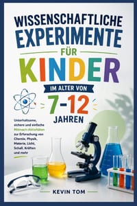 Wissenschaftliche Experimente Für Kinder Im Alter Von 7-12 Jahren: Unterhaltsame, sichere und einfache Mitmach-Aktivitäten zur Erforschung von Chemie, cover