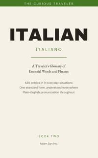 Italian: A Traveler's Glossary of Essential Words and Phrases cover