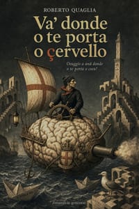 Va' donde o te porta o çervello: Romanzo in genovese con testo italiano a fronte cover