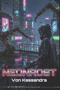 Neonrost: Ein Cyberpunk-Thriller zwischen Verrat, Syndikat und digitalem Untergang cover
