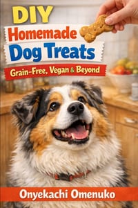 DIY Homemade Dog Treats: Grain-Free, Vegan & Beyond: 100+ Easy, Healthy Recipes and Practical Guides to Make Nutritious Homemade Treats Your Dog Will cover