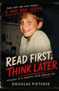 Read First, Think Later: Memoirs of a Naughty South African Kid cover
