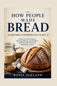 How People Made Bread Before Commercial Yeast: Master Natural Starters, Heritage Baking, and Timeless Techniques for Flavorful Homemade Loaves cover