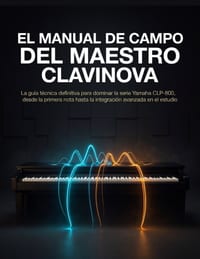 El manual de campo del maestro Clavinova: La guía técnica definitiva para dominar la serie Yamaha CLP-800, desde la primera nota hasta la integración cover