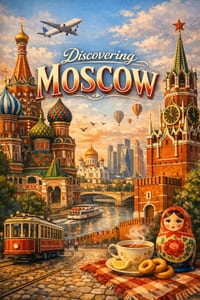 Discovering Moscow cover