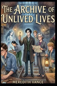 THE ARCHIVE OF UNLIVED LIVES (Full Color Illustration Book): An Illustrated MM Romance of Lost Lives, Forbidden Timelines and a Love That Refuses to B cover