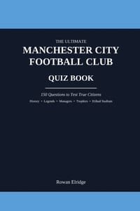 The Ultimate Manchester City FC Quiz Book cover