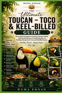 Toucan - Toco & Keel-Billed- The Ultimate Guide: The Complete Handbook for Choosing, Housing, Feeding, Understanding Behavior, Preventing Disease, and cover