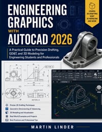 Engineering Graphics with AUTOCAD 2026 cover