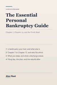 The Essential Personal Bankruptcy Guide: Chapter 7, Chapter 13, and the Fresh Start, Step by Step cover