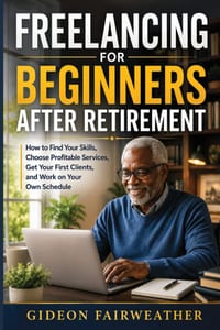 Freelancing for Beginners After Retirement: How to Find Your Skills, Choose Profitable Services, Get Your First Clients, and Work on Your Own Schedule cover