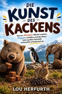 Über die Kunst des Kackens: Warum Wombats Würfel machen, Pinguine schießen und die Natur beim großen Geschäft erstaunlich erfinderisch ist cover