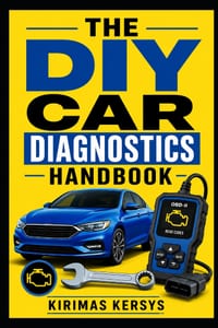 The DIY Car Diagnostics Handbook: A Practical Guide to OBD-II, Multimeter Testing, Warning Lights, Electrical Faults, Engine Problems, Brakes, Sensors cover