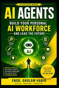 AI Agents Your Personal Workforce: Build, Use, and Manage Intelligent AI Agents for Work, Business, and Daily Life cover