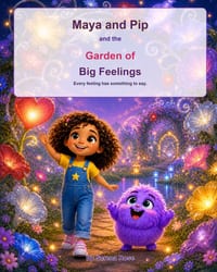 Maya And Pip And The Garden Of Big Feelings cover
