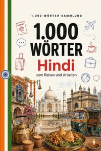 1.000 Wörter Hindi: zum Reisen und Arbeiten cover